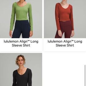 Lululemon Align Long Sleeve Shirt